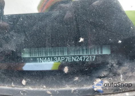 2014 Nissan Altima 2.5 S from USA, damaged, VIN 1N4AL3AP7EN247217